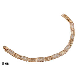 Bransoletka Xuping pozłacana 18k - MF38094
